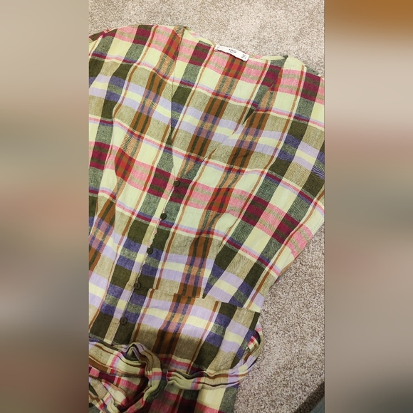 Mango midi dress in linen size 8 - Picture 6 of 6